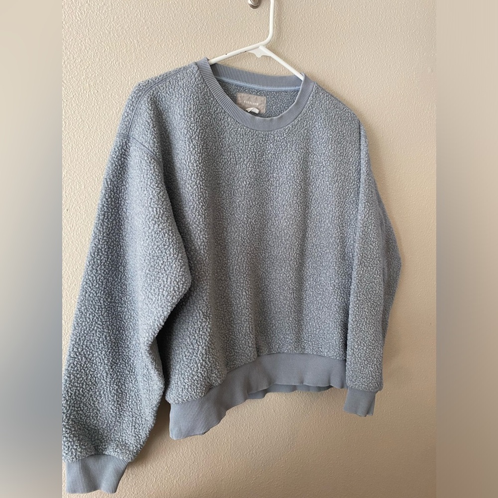 Everlane Renew Fleece Raglan Sweatshirt Medium N262